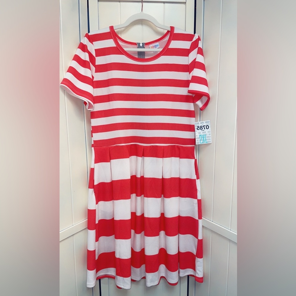 New Plus Size 2X LulaRoe Amelia